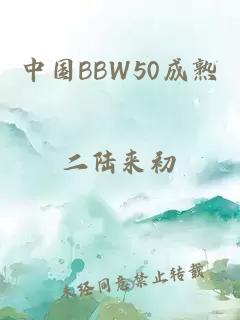 中国BBW50成熟